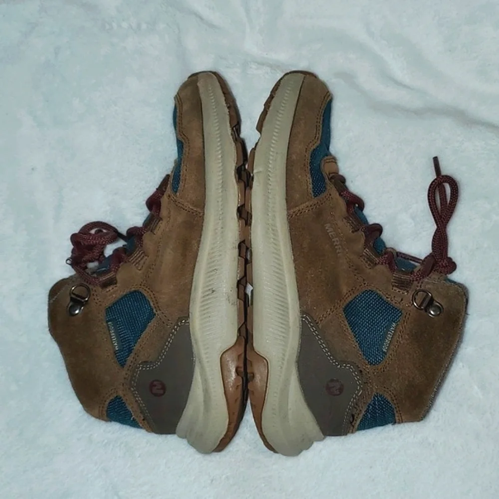 Merrell Ontario Waterproof Boots Kids Size 2M